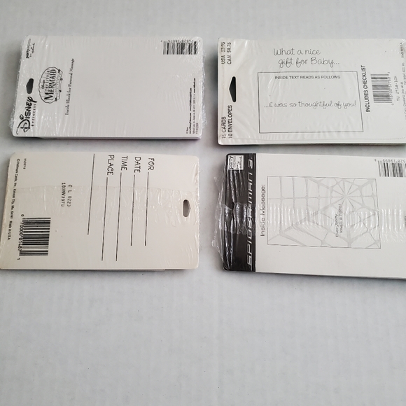 17 Packs of Invitation/Thank You Cards - Picture 8 of 10